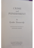 Crime and Punishment