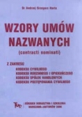 Wzory umów nazwanych  (contracti nominati)