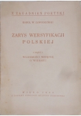 Zarys Wersyfikacji Polskiej,1936 r.