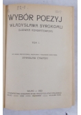 Wybór poezyj, 1923 r.