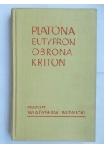 Platona Eutyfron Obrona Kriton