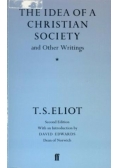 The Idea Of a Christian Society