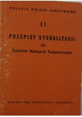 Przepisy sygnalizacji na Polskich Kolejach Państwowych