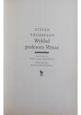 Wykład profesora Mmaa