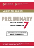 Cambridge English Preliminary 7 Student's Book without Answers