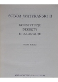 Sobór Watykański II - Konstytucje, dekrety, deklaracje