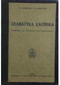 Gramatyka łacińska, 1934 r.