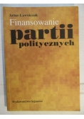 Finansowanie partii politycznych