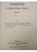 Życie i pamiętniki Reprint z 1864 r