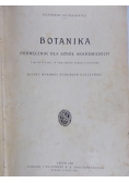 Botanika podręcznik dla szkół akademickich 1928 r.