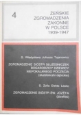 Żeńskie zgromadzenia zakonne w Polsce 1939-1947, TOM IV
