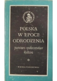 Polska w epoce odrodzenia. Państwo - społeczeństwo - kultura