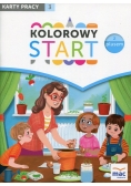 Kolorowy start z plusem Karty pracy 3
