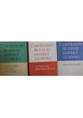 Z problemów literatury polskiej XX wieku - Zestaw 3 książek