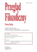 Przegląd Filozoficzny. Nowa Seria