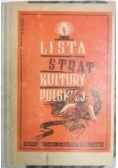 Lista strat kultury polskiej, 1947 r.