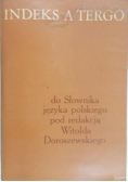 Indeks a tergo do słownika języka polskiego