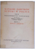 Katalog zabytków sztuki w Polsce, tom II zeszyt 4