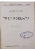 Trzy Poemata, 1925 r.