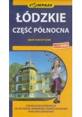 Łódzkie część północna mapa turystyczna 1:100 000