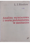 Analiza wymiarowa i teoria podobieństwa w mechanice