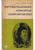 Antynapoleońskie koncepcje Czartoryskiego