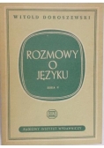 Rozmowy o języku, tom 18