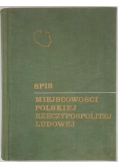 Jodłowska J. (opr.) - Spis miejscowości Polskiej Rzeczypospolitej Ludowej