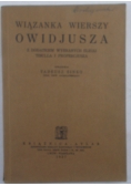 Wiązanka wierszy Owidjusza, 1927 r