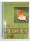 Historia mysli ekonomicznej w zarysie