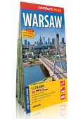 Warsaw City street map 1:29 000