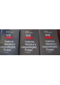 Historia Literatury niepodległej Polski Tom I - III