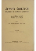 Żywoty świętych starego i nowego zakonu, 1933 r