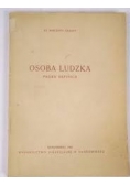 Osoba ludzka, próba definicji
