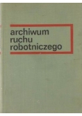 Archiwum ruchu robotniczego VII