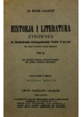 Historja i literatura żydowska,  1937r.