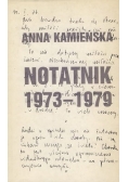 Notatnik 1973 - 1979