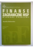 Bielawska Aurelia - Finanse zagraniczne MSP
