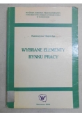 Wybrane elementy rynku pracy