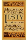 Listy 1922-1967 Jarosław Iwaszkiewicz