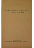 Podstawowe zagadnienia teorii błędów