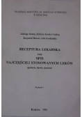 Receptura lekarska oraz spis najczęściej stosowanych  leków