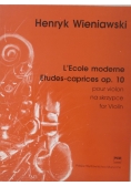 L'Ecole moderne Etudes-caprices op.10