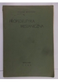 Propedeutyka mesjaniczna, 1934 r.