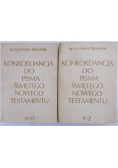 Konkordancja do Pisma Świętego Nowego Testamentu,  Tom 1 i 2