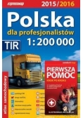 Polska dla profesjonalistów: Atlas samochodowy 1:200 000 + Pierwsza pomoc - krok po kroku, ExpressMap