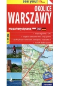 Okolice Warszawy mapa turystyczna 1:75 000