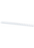 Grzbiety do bindowania Office Products A4 plastikowe 50 sztuk białe