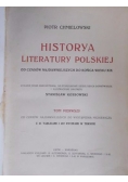 Historya Literatury Polskiej, Tom I, 1915 r.