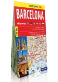 Barcelona city map 1:16 000
